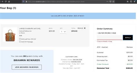 brahmin discount code